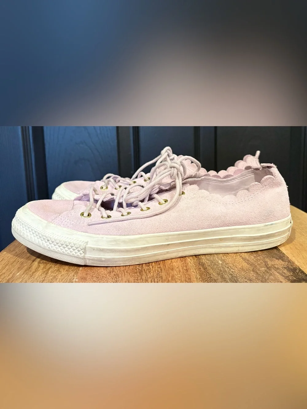 Converse soft pink